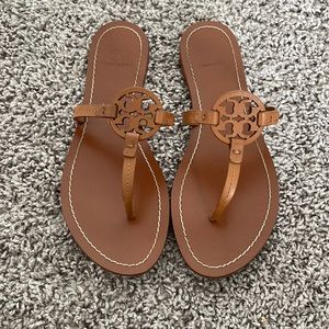 Brown Tory Burch sandals size 7.5